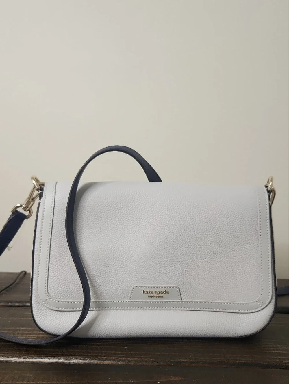 Kate Spade Crossbody with Navy Strap